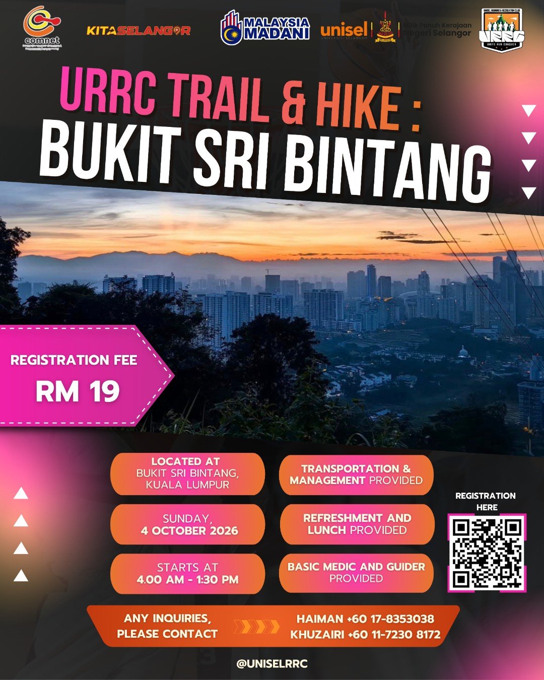 URRC Hike & Trail : Bukit Sri Bintang